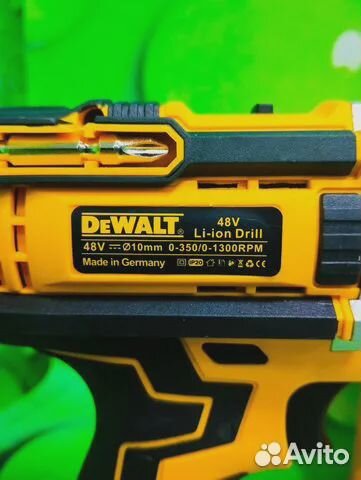 Шуруповерт новый dewalt 48V Полный комплект