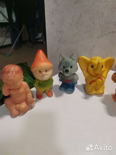 Игрушки резиновые ссср/советские для купания