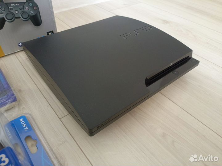 Sony PS3 Slim 320gb (35 игр)