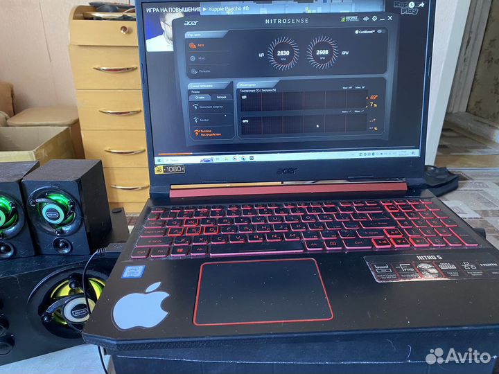 Игровой ноутбук Acer nitro 5 an515-54-51nj