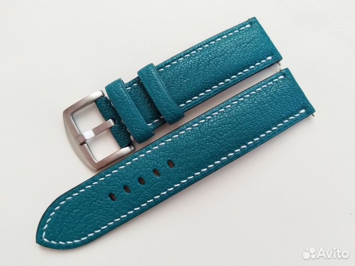 Ремешок для часов 22мм кожа козы ручная работа