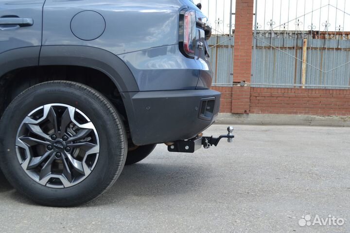 Фаркоп Haval Dargo 2022.с нерж накладкой