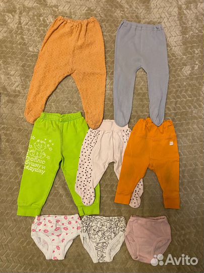 Вещи пакетом от 0 - 3 мес на девочку