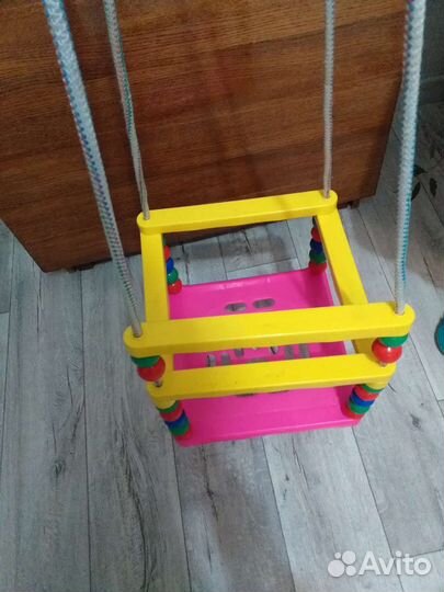 Подвесные детские качели