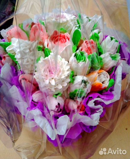 Букет зефирный