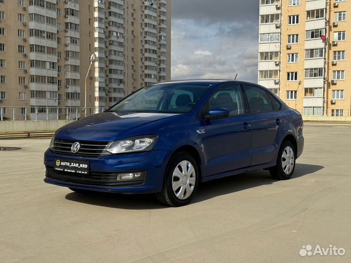 Volkswagen Polo 1.6 AT, 2018, 161 573 км