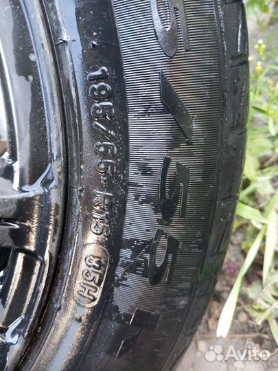 Комплект летних колес на литье на ваз R15