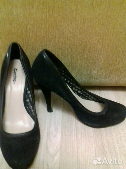 Туфли черные
