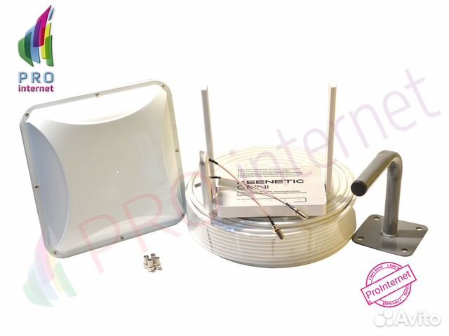 Комплект для усиления сигнала 3G/4G PI-1-15M