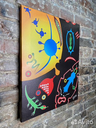 Картина «Взгдяд сквозь вечность»