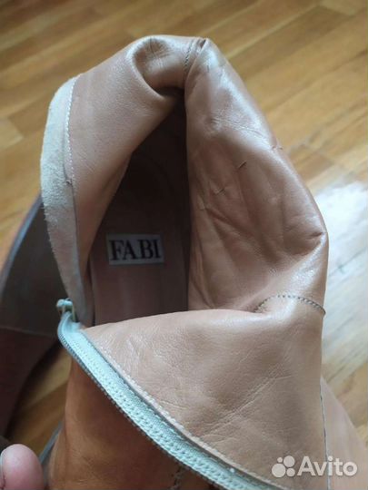 Сапоги ботильоны Fabi Италия новые женские казаки