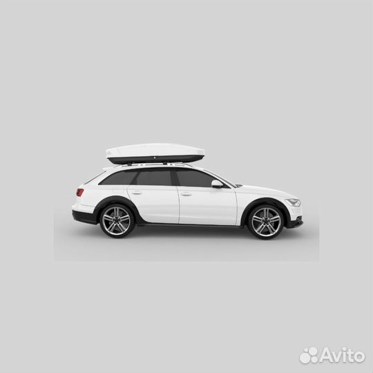 Автобокс Sotra Volcano 750л белый глянцевый