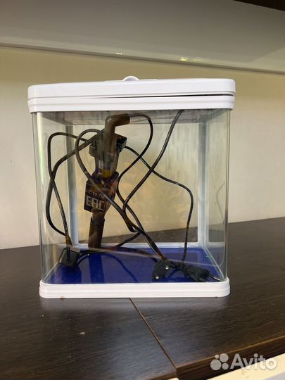 Аквариум 9 л компрессор свет