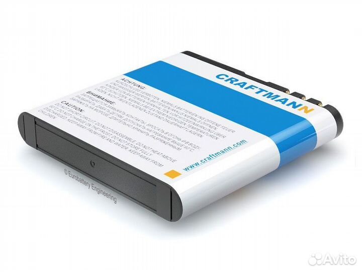 Аккумулятор BP-6MT для Nokia N81, E51, N81 8GB