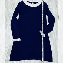 Трикотажное платье для девочки 158