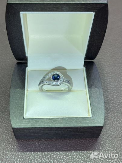 Золотое кольцо 585 с бриллиантами