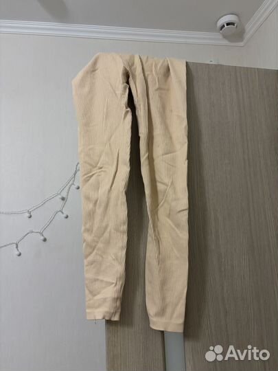 Леггинсы в рубчик