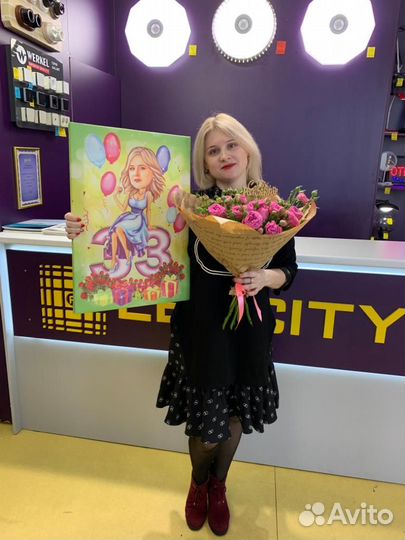 Портрет, картина в Красногорске по фото на холсте