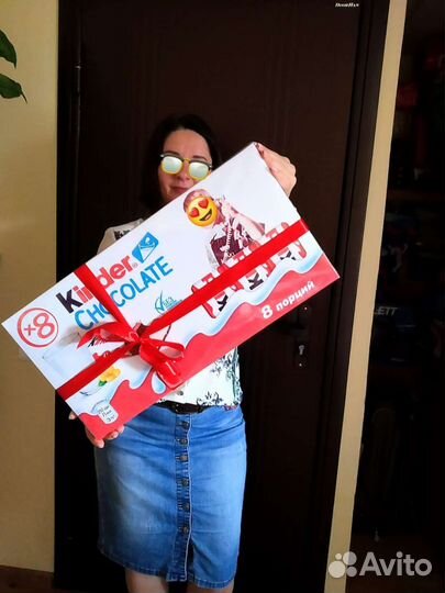 Мега Киндер шоколад