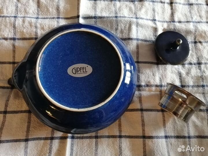 Заварочный чайник, Gipfel, синий