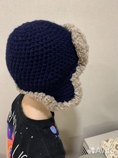 Шапка детская вязаная