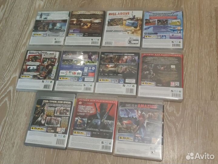Диски на Sony PS3