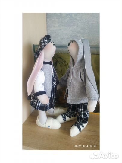 Зайки Тильда на заказ