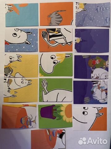 Наклейки Муми-Тролли Лента