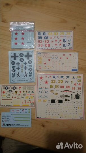 Декали авиация 1/72