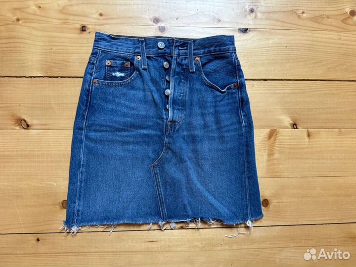 Джинсовая юбка levis 23 оригинал