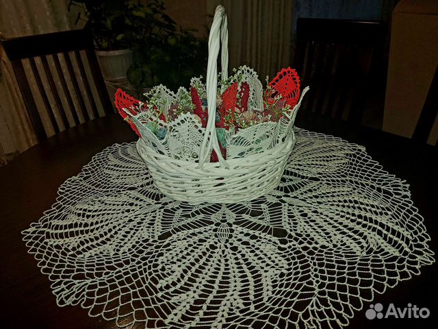 Салфетка ручная работа