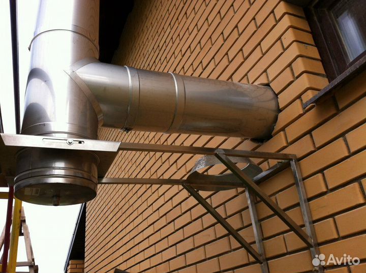 Дымоход Сэндвич диаметром от 100 до 200мм