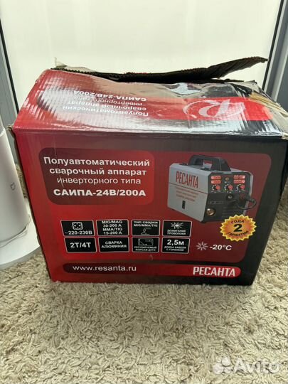 Сварочный аппарат ресанта саипа - 24В/200А