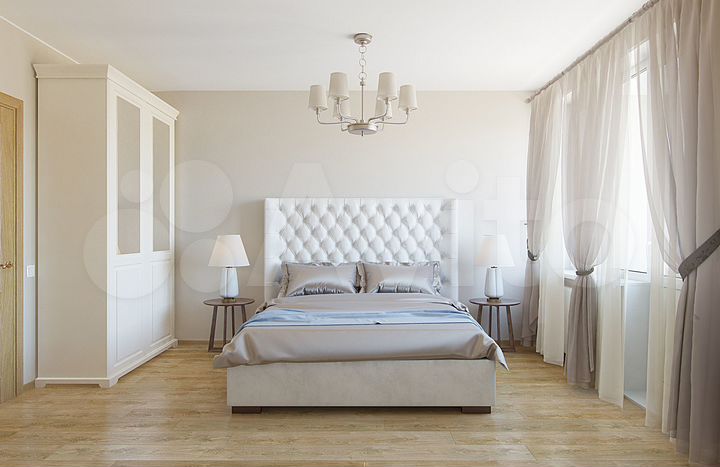 1-к. квартира, 44,6 м², 3/17 эт.