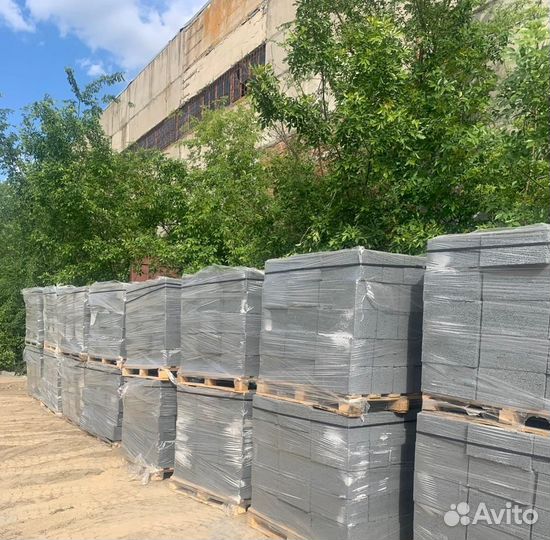 Блоки шлакоблока новые