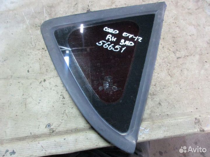 Стекло кузовное глухое правое Kia Ceed 2007-2012