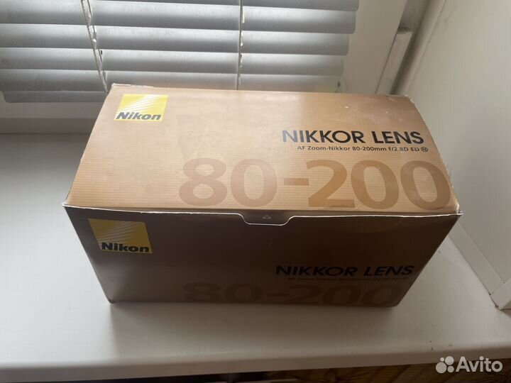 Кофр от объектива nikkor 80-200