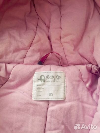 Комбинезон осень-весна 80