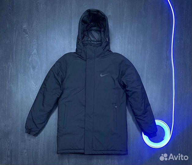 Куртка зимняя Nike удлиненная мужская