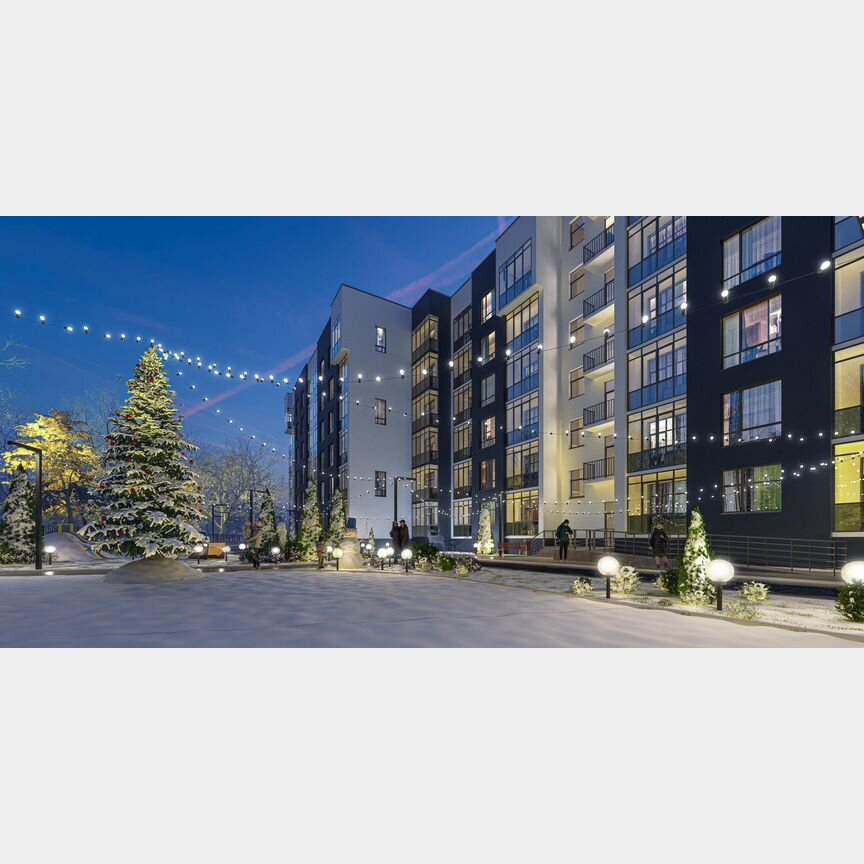 2-к. квартира, 38,4 м², 2/6 эт.