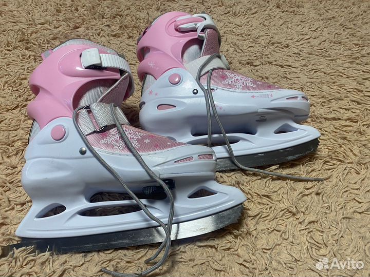 Коньки детские раздвижные 34 37