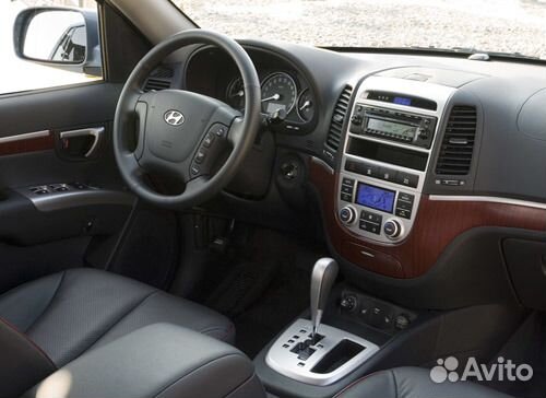 Santa Fe 2 детали салона безопасность панель