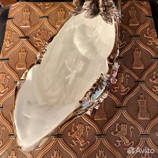 Майолика «Драконьи сани» R.M.Krause - 1880г