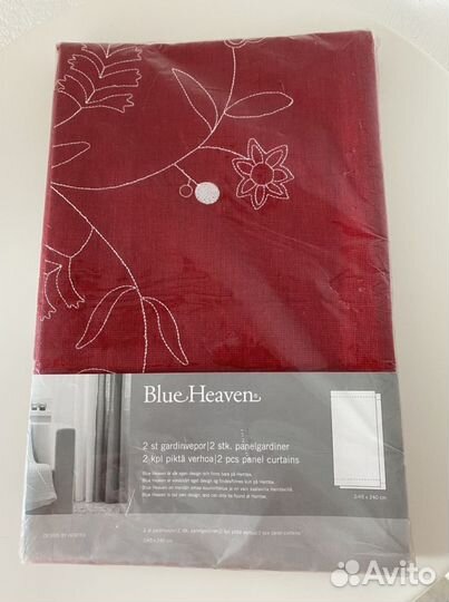 Занавески хлопковые Hemtex/Швеция