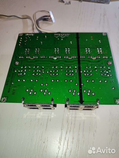 Плата в сборе 6 каналов класс D