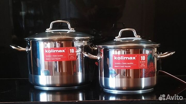 Набор кастрюль kolimax (Чехия)