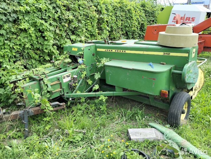 Пресс-подборщик John Deere 342 A, 2008