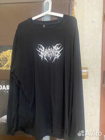 Лонгслив дрейн