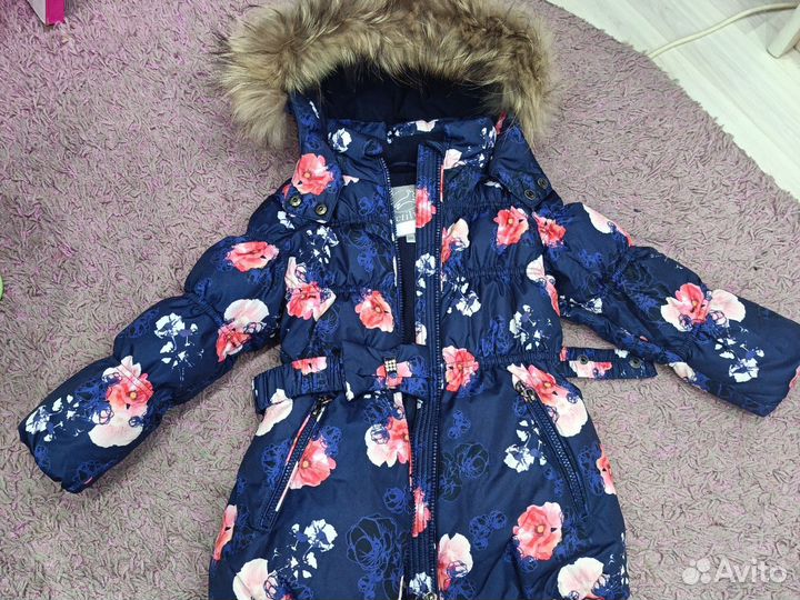 Зимний костюм для девочки