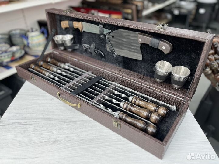 Подарочный набор для мужчины с шампурами